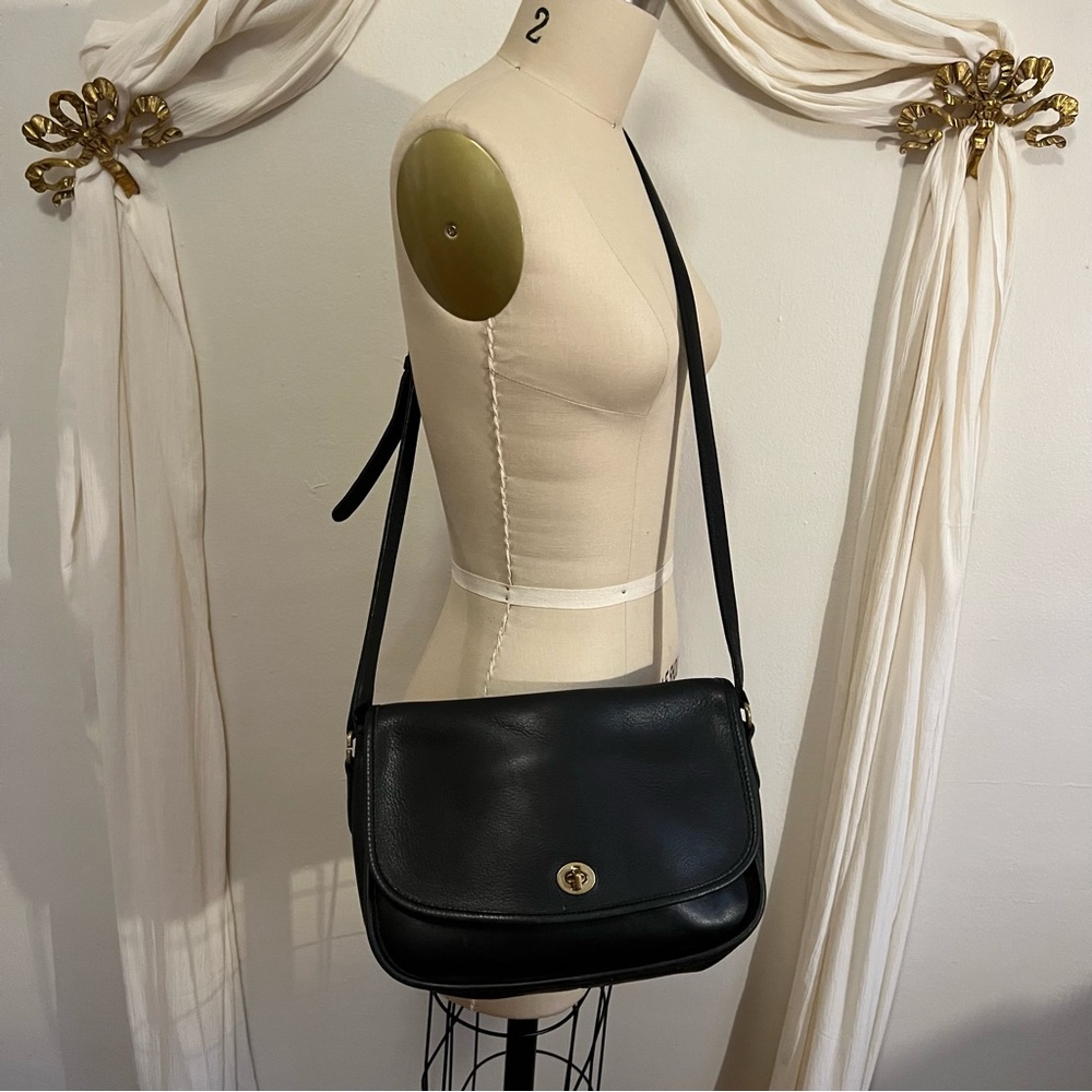 Coach Vintage British Tan Crossbody Classic City Bag … Gem